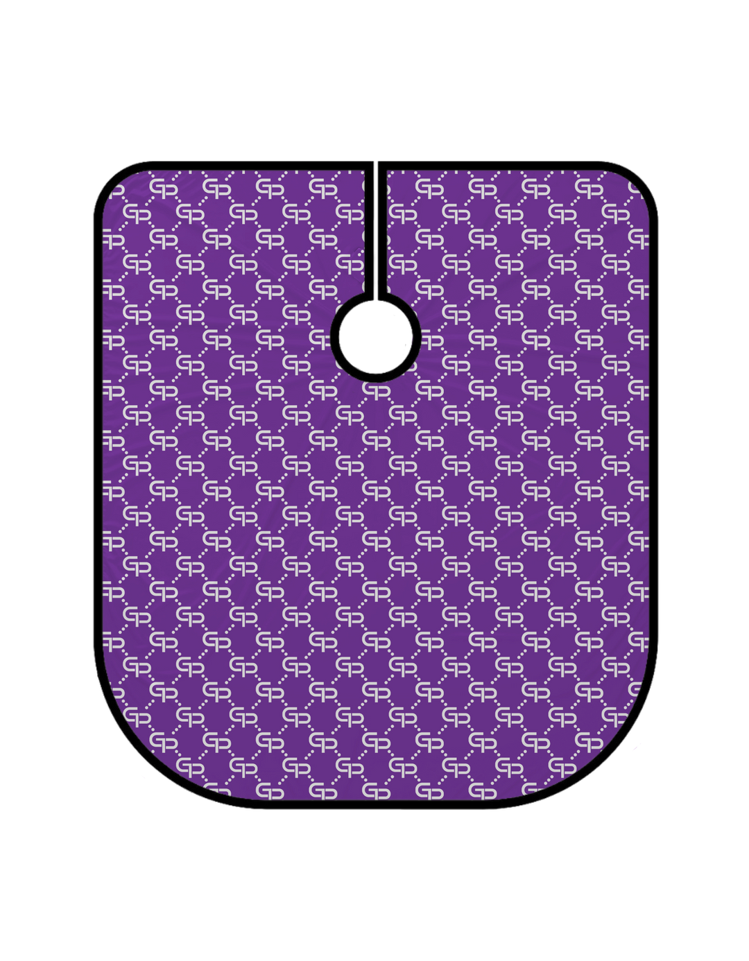 GP Purple Barber Cape - GPBARBERSUPPLY | GP Barber Supply