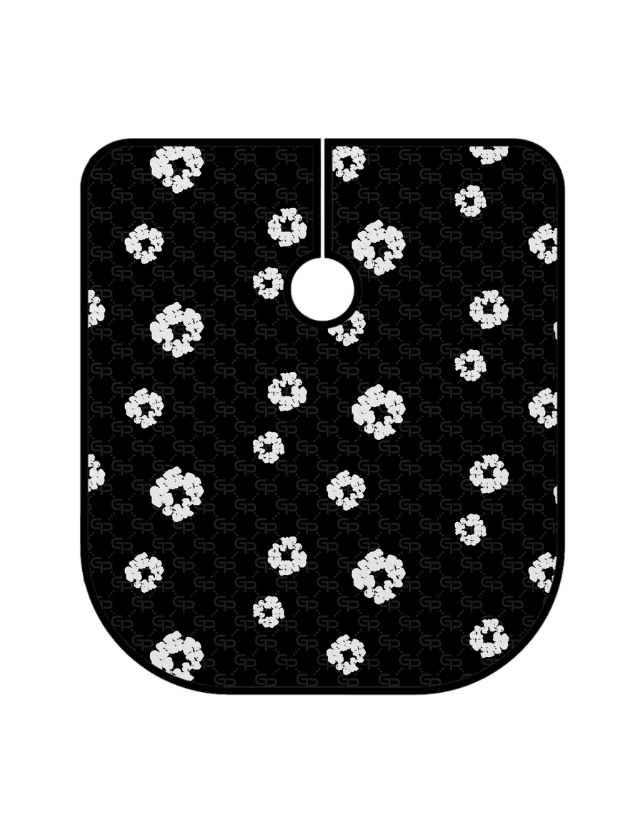 Black Denim Tears GP Barber Cape - GPBARBERSUPPLY | GP Barber Supply