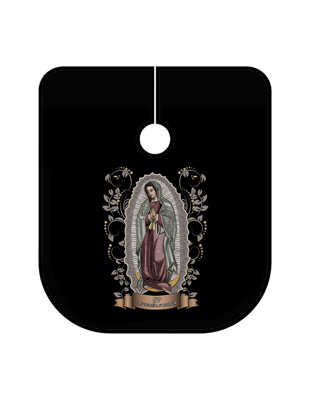 Virgin Mary Barber Cape V2 - GPBARBERSUPPLY | GP Barber Supply