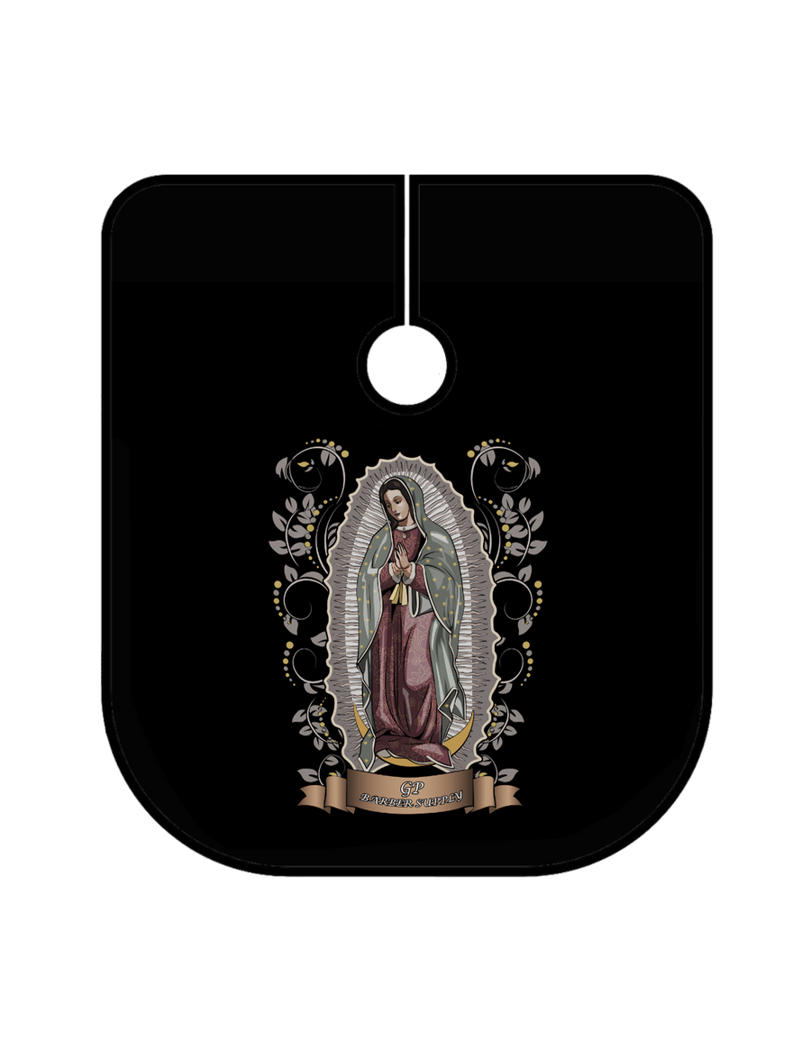 Virgin Mary Barber Cape V2 - GPBARBERSUPPLY | GP Barber Supply