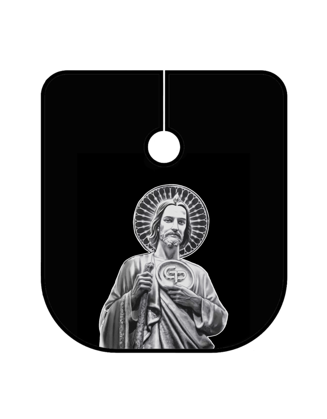San Judas Barber Cape - GPBARBERSUPPLY | GP Barber Supply