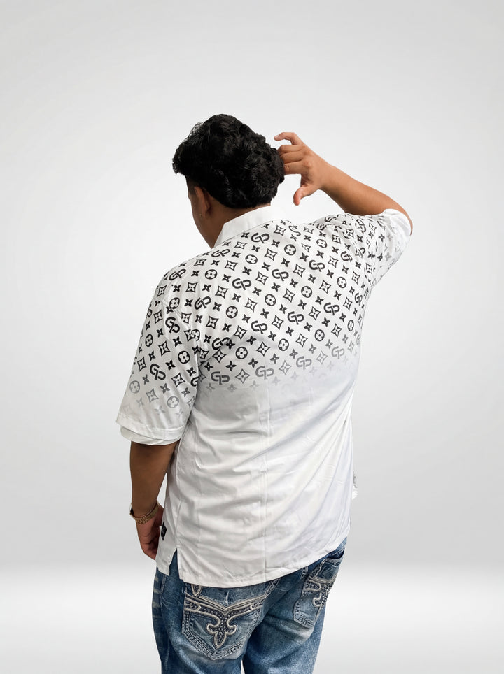 GP Barber Smock view 3 - GPBARBERSUPPLY | GP Barber Supply
