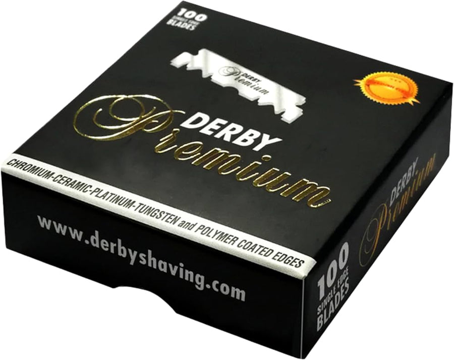 Derby Premium Single Edge Razor Blades - Derby | GP Barber Supply