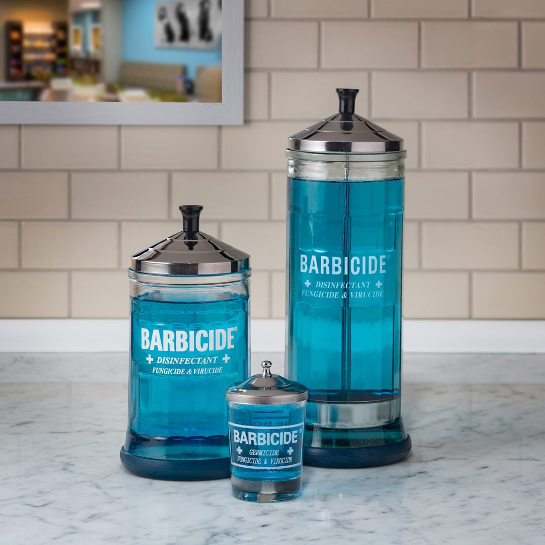 Barbicide Disinfecting Jar Large - angle 5