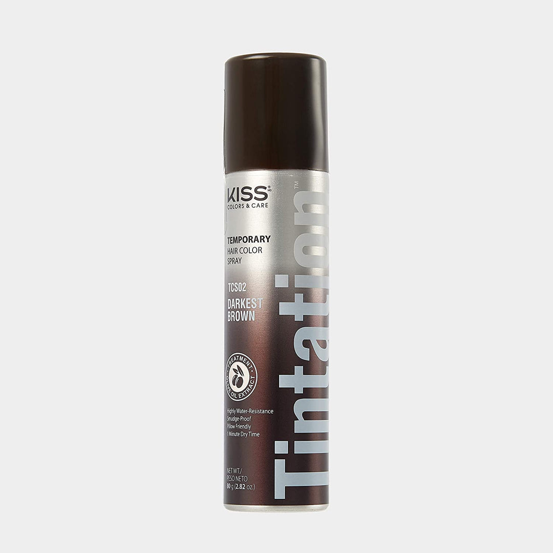 Kiss Tintation Color Pray 2.82oz Darkest Brown - kiss USA | GP Barber Supply
