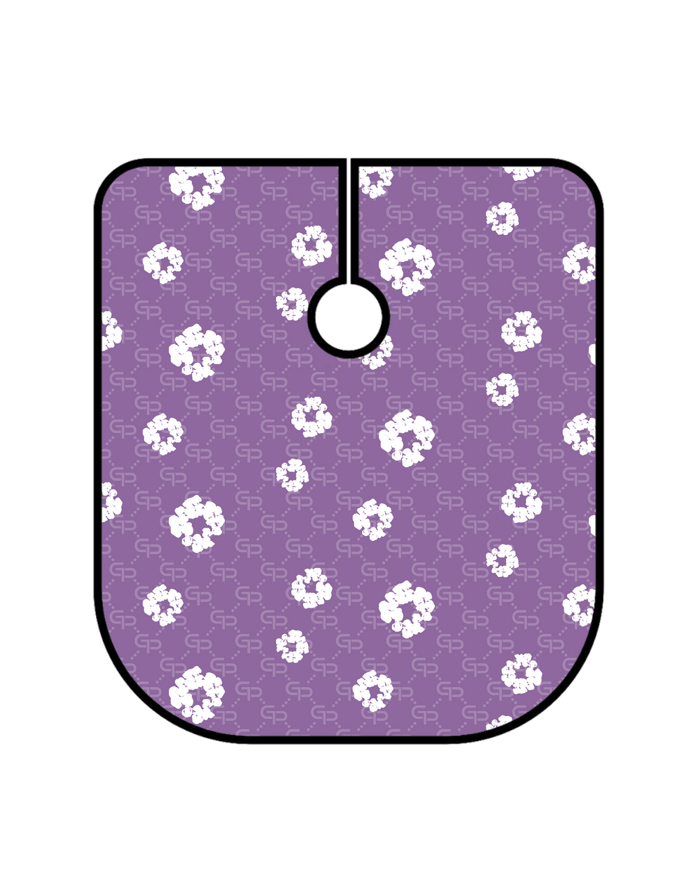 Denim Tears Barber Cape Purple - GPBARBERSUPPLY | GP Barber Supply