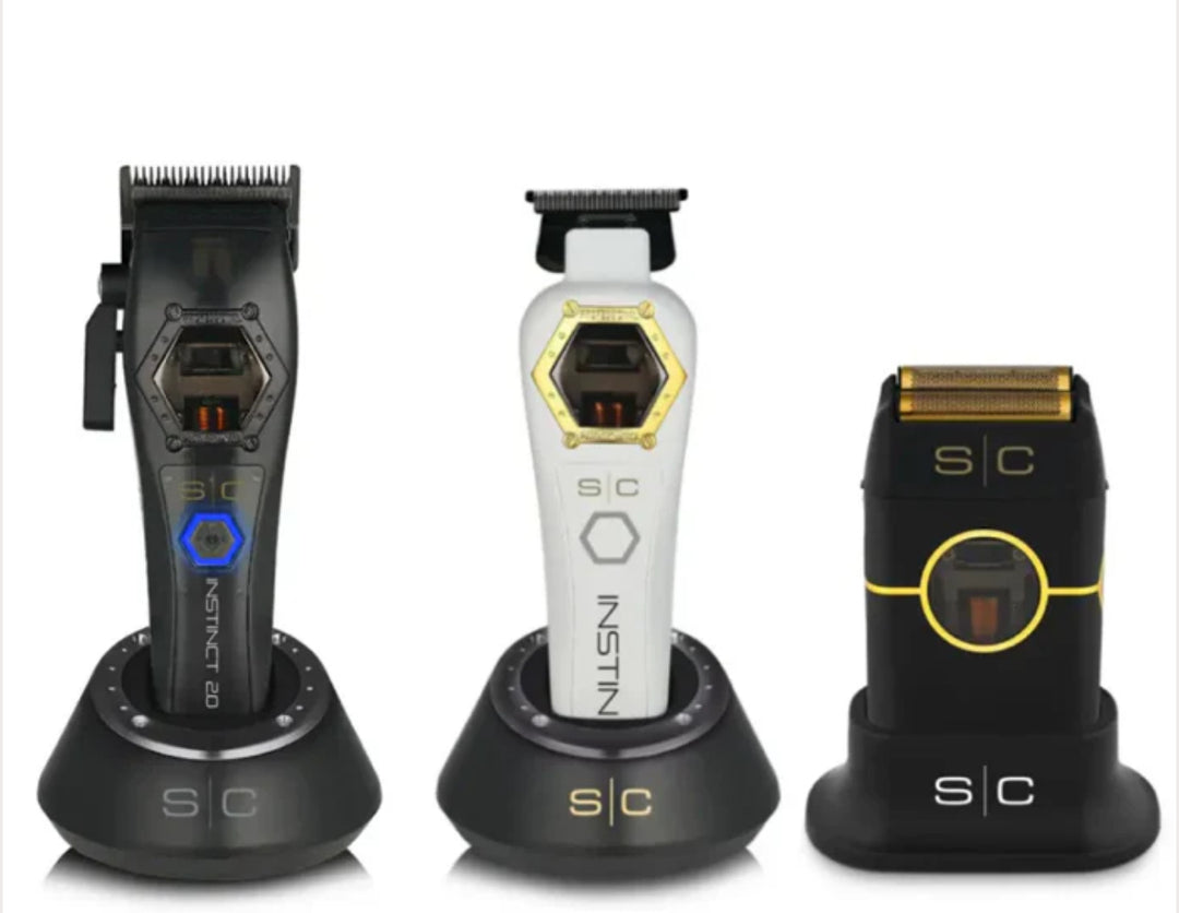 Style Craft Metal Instinct Clipper, Trimmer & shaver combo - StyleCraft Gamma+ | GP Barber Supply