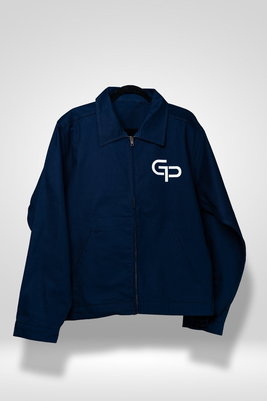 God's Plan Work Jacket view 2 - GPBARBERSUPPLY | GP Barber Supply