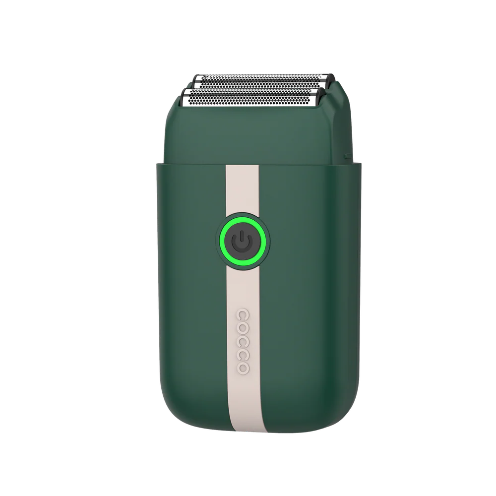 Cocco Veloce Lite Foil Shaver Green - GPBARBERSUPPLY | GP Barber Supply