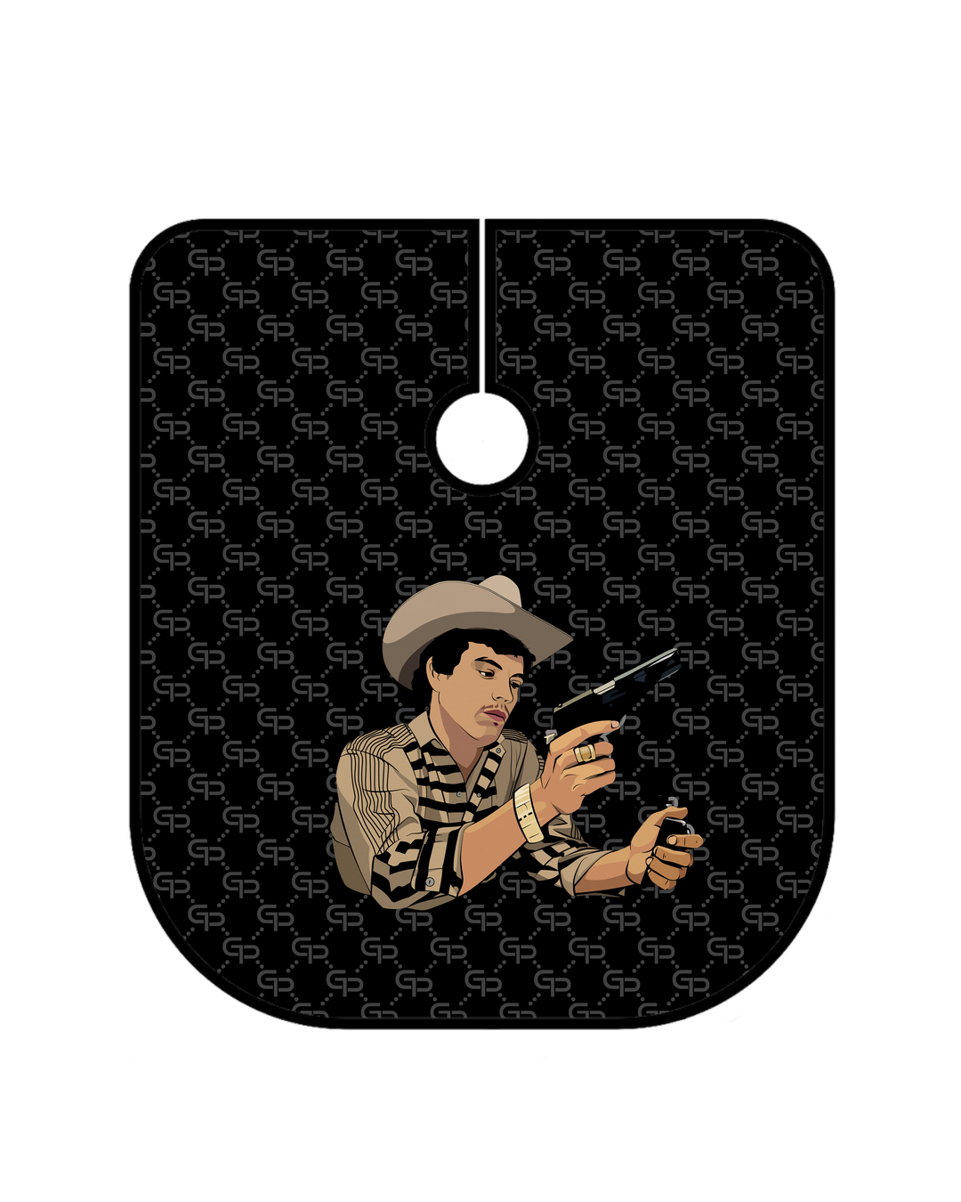 Chalino Sanchez Barber Cape - GPBARBERSUPPLY | GP Barber Supply