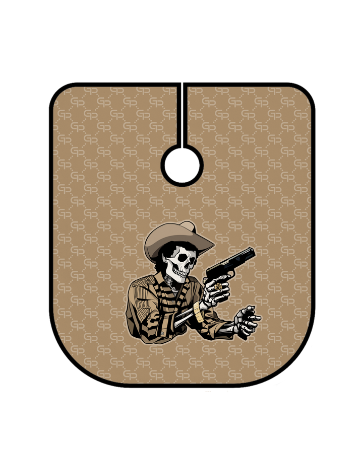 Chalino Skeleton Barber Cape - GPBARBERSUPPLY | GP Barber Supply