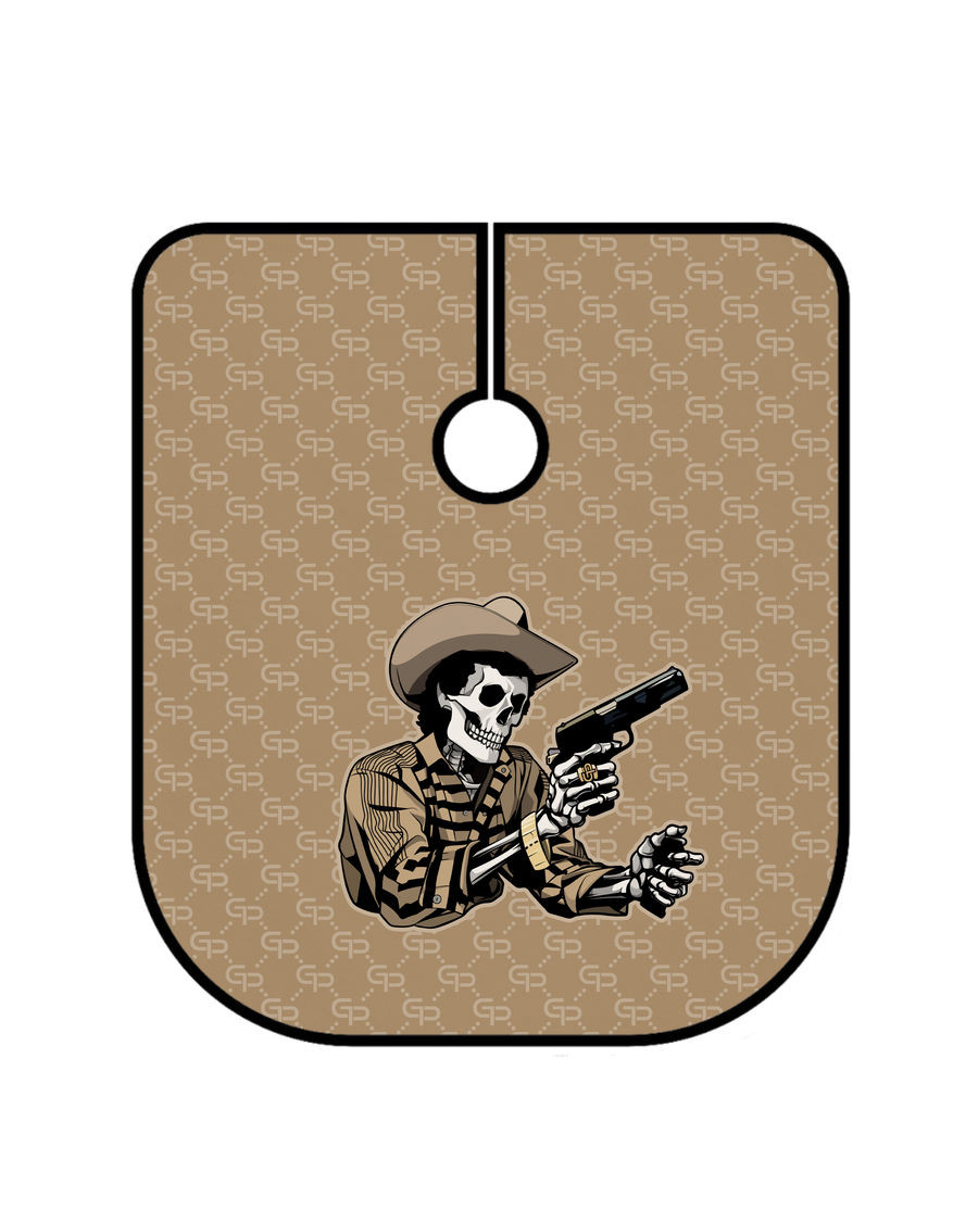 Chalino Skeleton Barber Cape - GPBARBERSUPPLY | GP Barber Supply