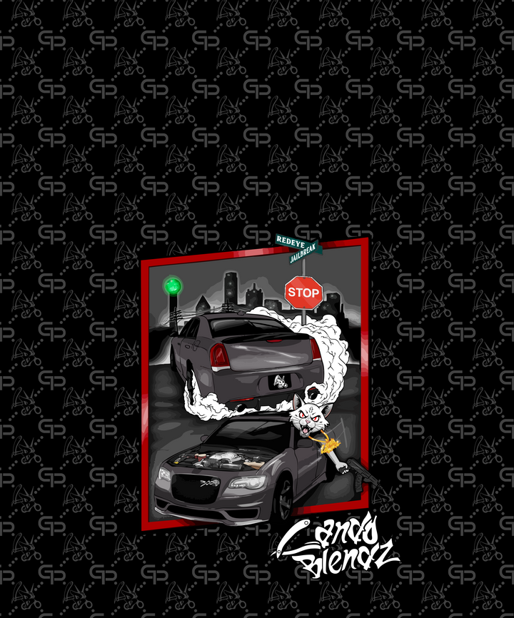 GP x Lando Barber Cape Limited Edition view 2 - GPBARBERSUPPLY | GP Barber Supply
