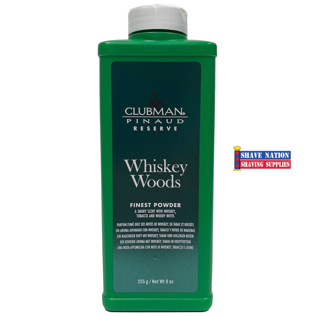 Clubman Pinaud Whiskey Woods Finest Powder