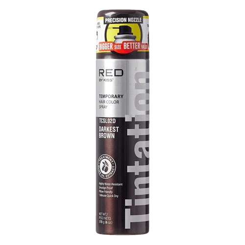 Kiss Tintation Color Pray 6oz Darkest Brown - kiss USA | GP Barber Supply