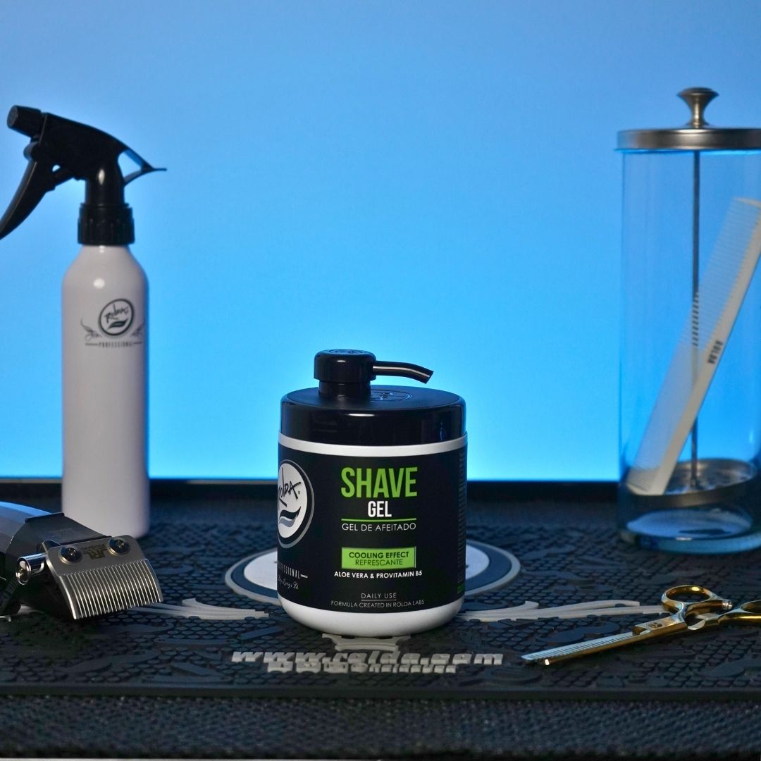 Rolda Shaving Gel Cooling Effect in use