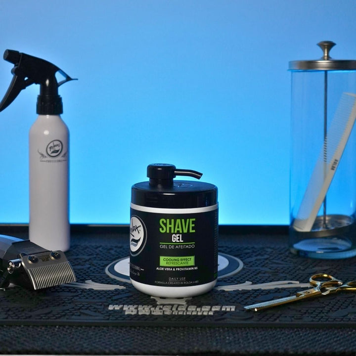 Rolda Shaving Gel Cooling Effect in use