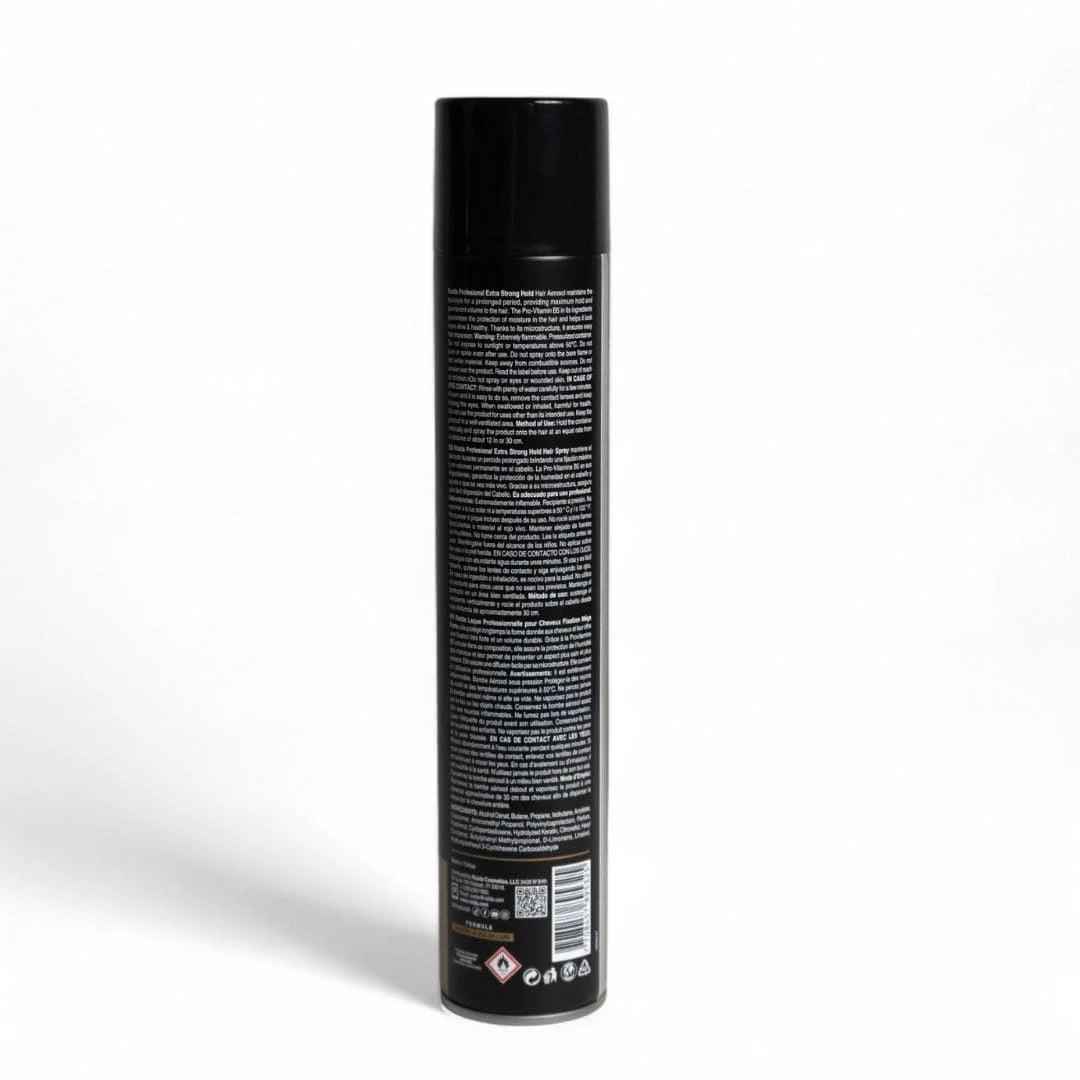 Rolda - Hair Spray Extra Strong Hold | Extra-Strong Hold, Matte Finish, Pro-Vitam… view 4 - GPBARBERSUPPLY | GP Barber Supply