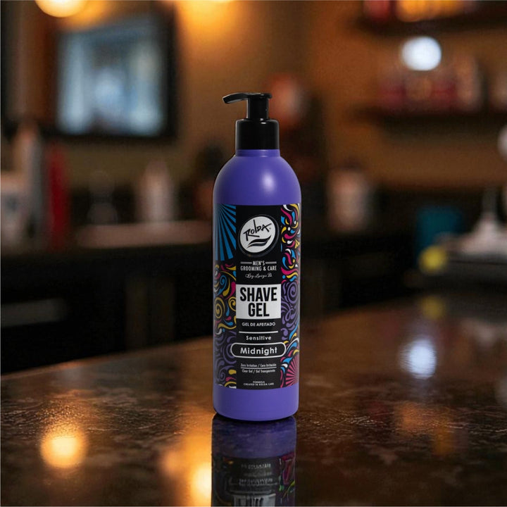 Rolda Shaving Gel Midnight lifestyle