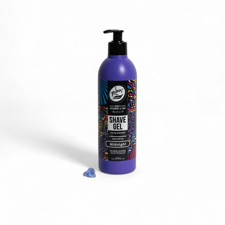 Rolda Shaving Gel Midnight detail