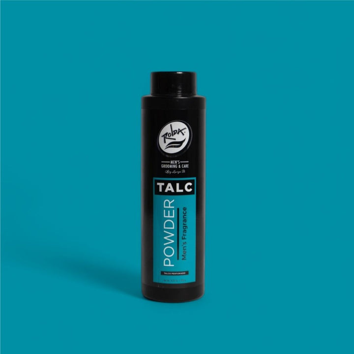 Rolda Talc Powder packaging detail