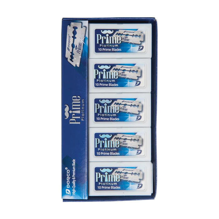 Dorco Prime Platinum Double-Edge Razor view 2 - Dorco | GP Barber Supply