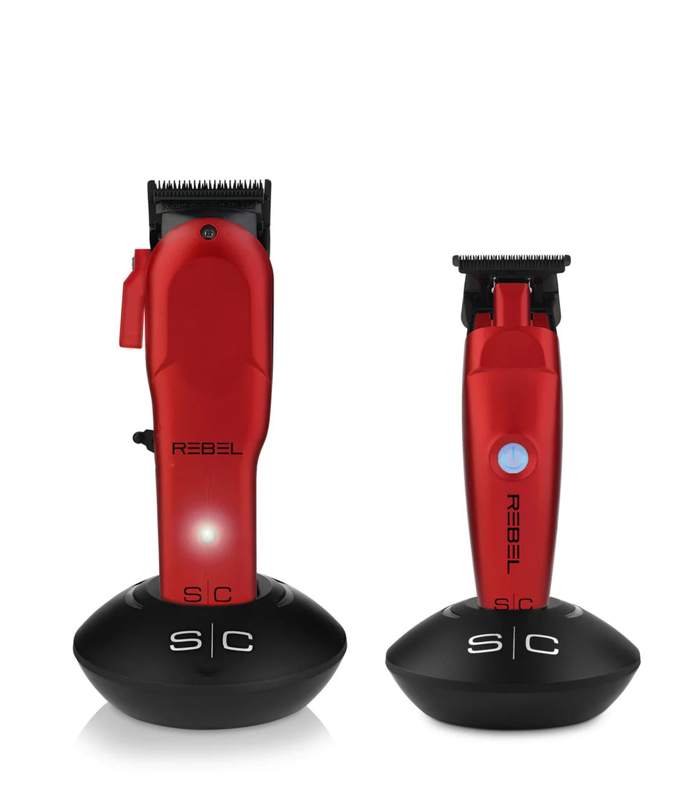 StyleCraft Rebel Clipper & Trimmer Red Combo view 2 - StyleCraft Gamma+ | GP Barber Supply