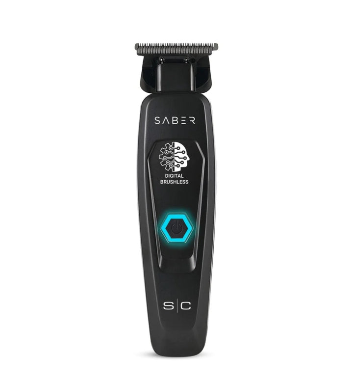 StyleCraft Saber Trimmer Black - StyleCraft Gamma+ | GP Barber Supply