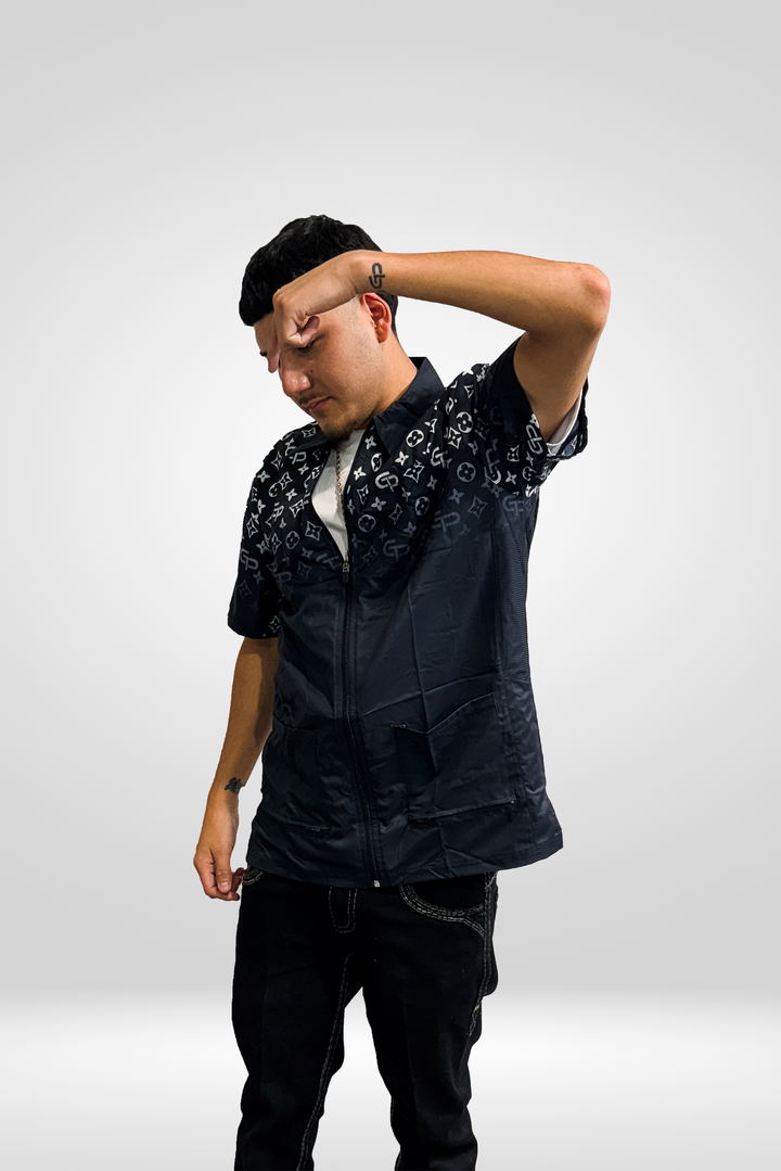 GP Barber Smock view 4 - GPBARBERSUPPLY | GP Barber Supply