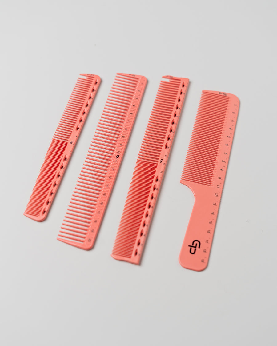 GP Combs - Pink Collection - GPBARBERSUPPLY | GP Barber Supply