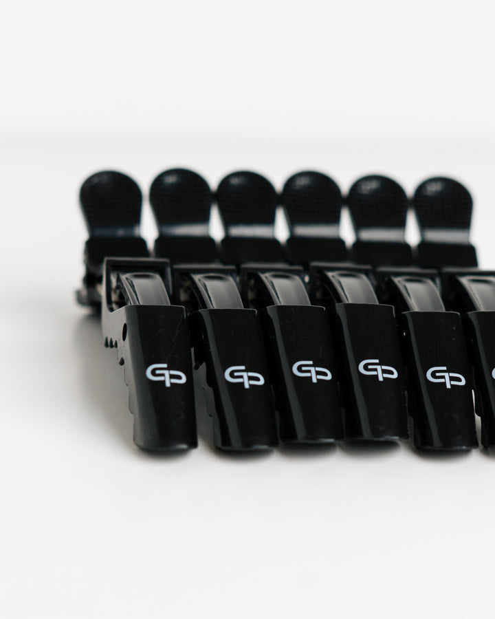 GP Hair Clips (6 pack) view 3 - GPBARBERSUPPLY | GP Barber Supply