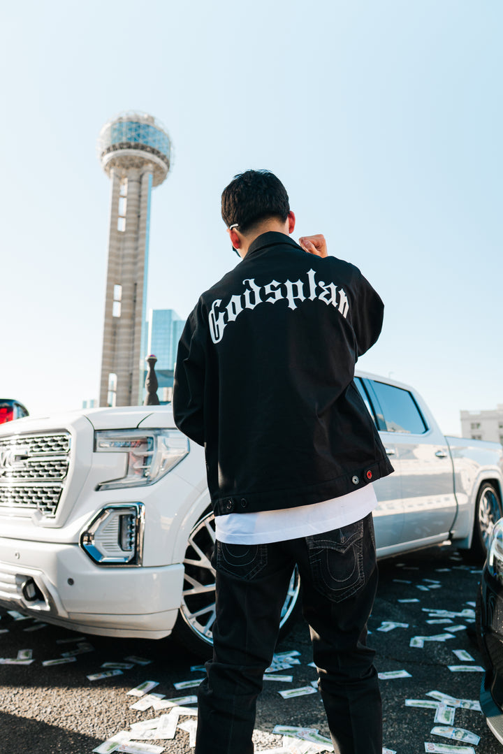 God's Plan Work Jacket view 12 - GPBARBERSUPPLY | GP Barber Supply