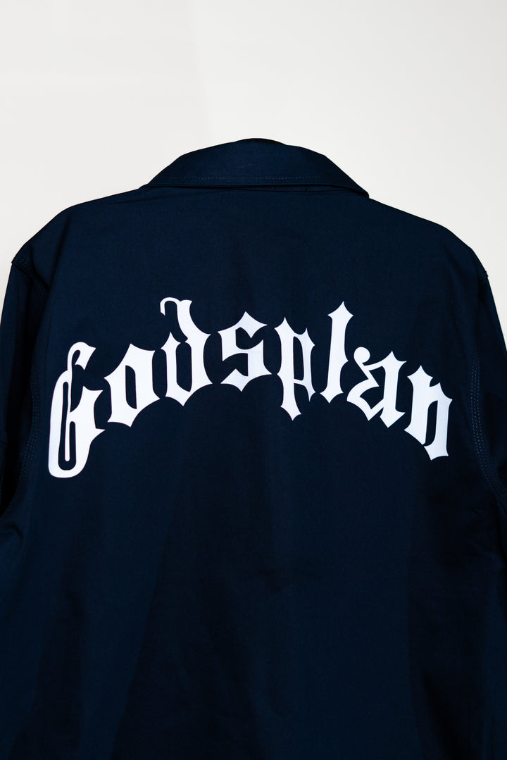 God's Plan Work Jacket view 5 - GPBARBERSUPPLY | GP Barber Supply