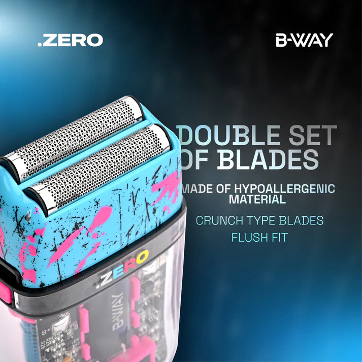B-Way Zero Shaver view 3 - RT-Way USA | GP Barber Supply