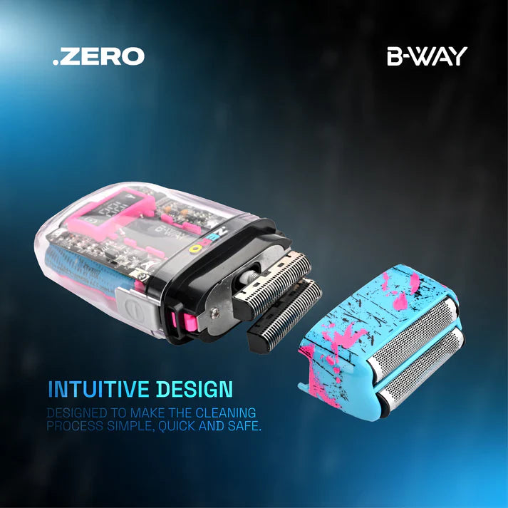 B-Way Zero Shaver view 4 - RT-Way USA | GP Barber Supply