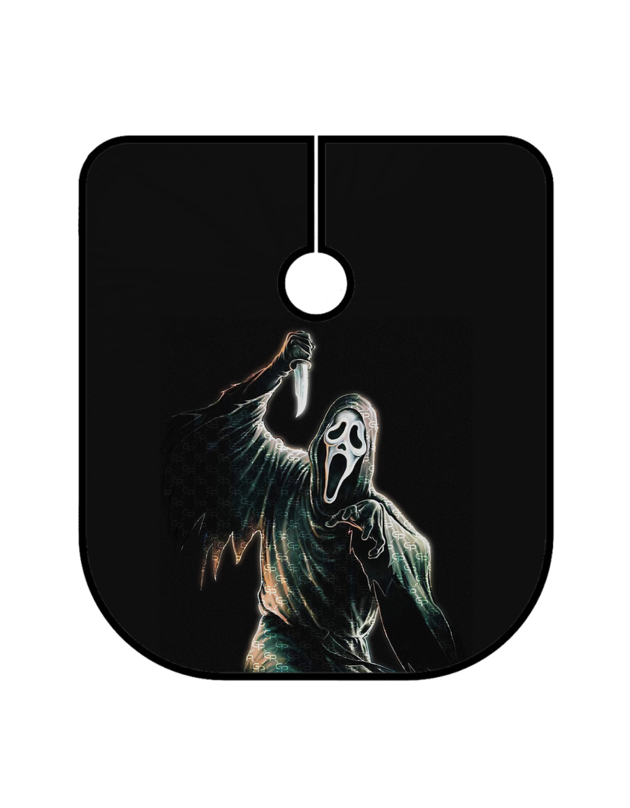 Ghost Face Barber Cape - GPBARBERSUPPLY | GP Barber Supply