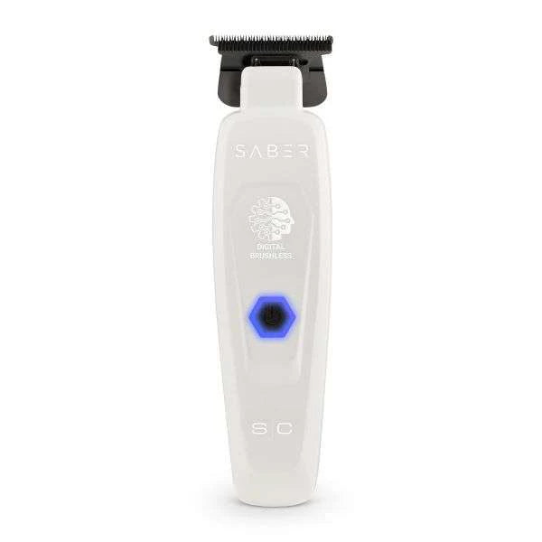 StyleCraft Saber II Trimmer White - StyleCraft Gamma+ | GP Barber Supply