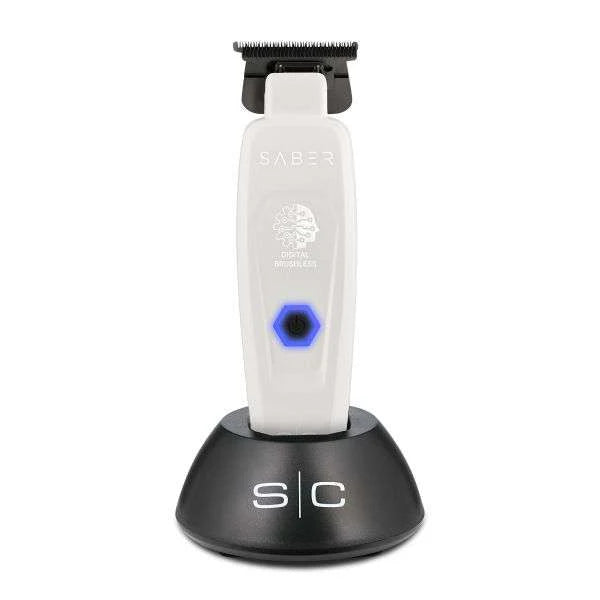 StyleCraft Saber II Trimmer White view 2 - StyleCraft Gamma+ | GP Barber Supply