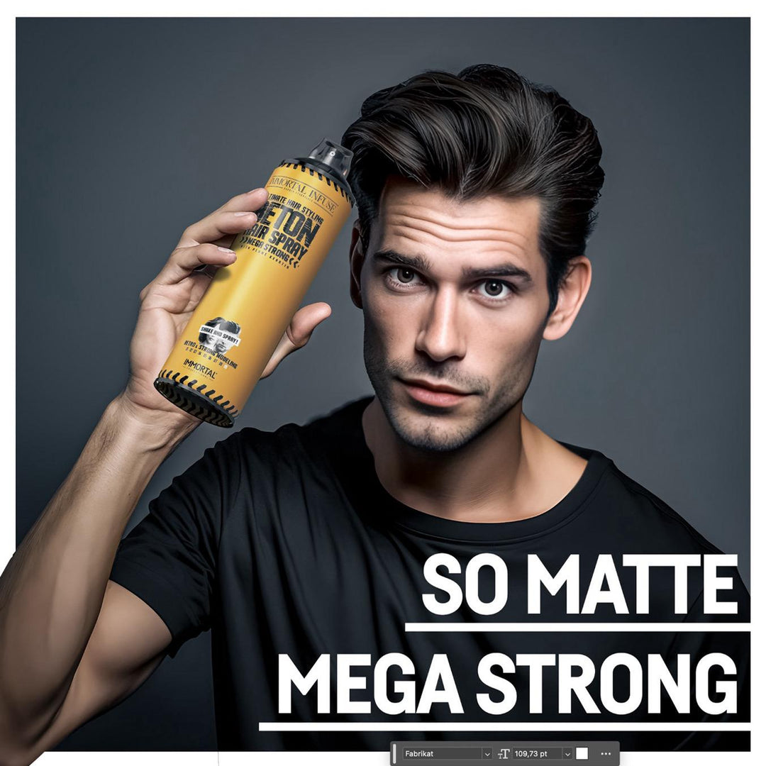 Immortal Beton Hair Spray 16.9oz - Mega Strong