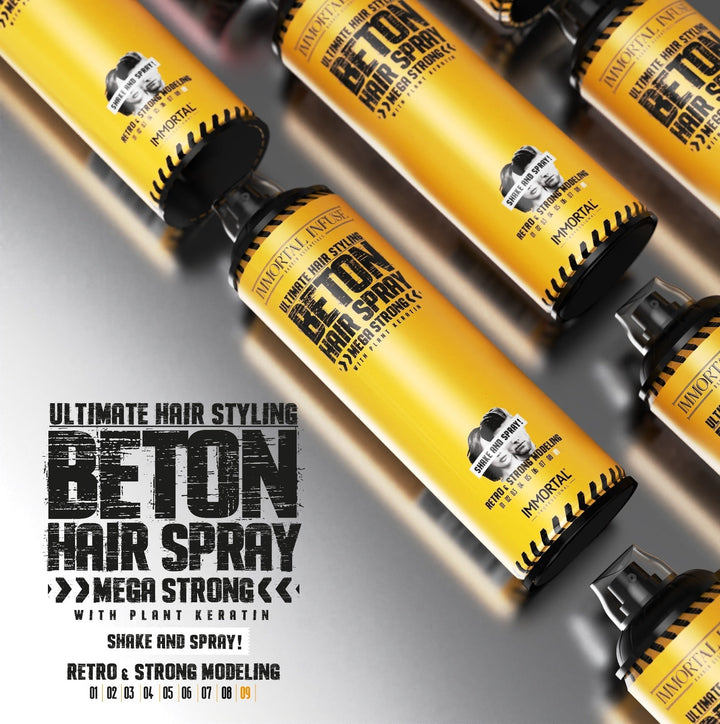 Immortal Beton Hair Spray 16.9oz - Mega Strong