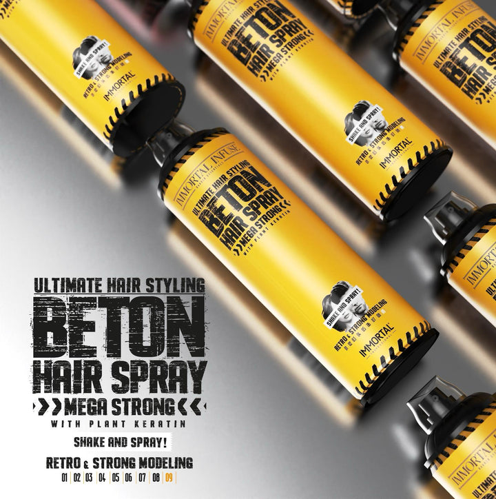 Immortal Beton Hair Spray 16.9oz - Mega Strong