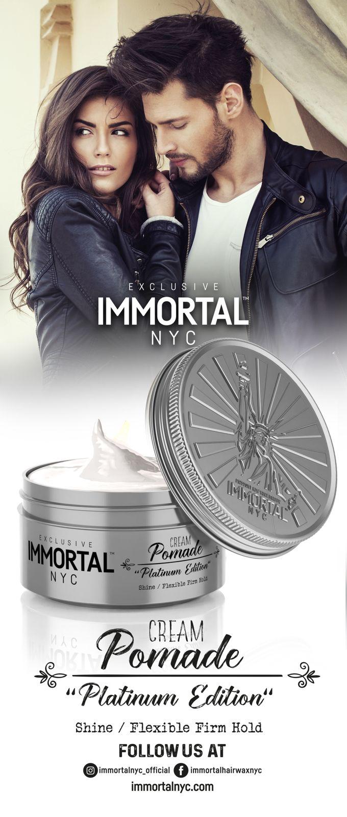 Immortal NYC Pomade Cream Platinum Edition