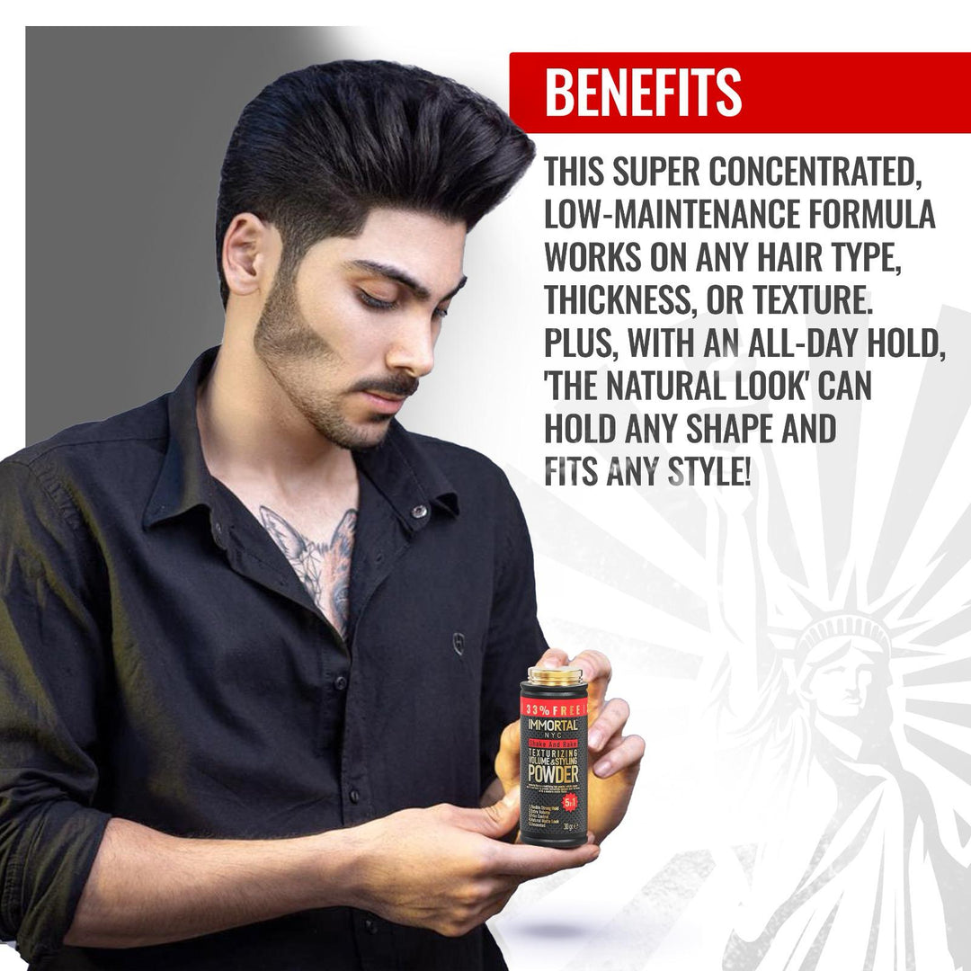 Immortal NYC Hair Powder 5 in 1 Shake and Rake