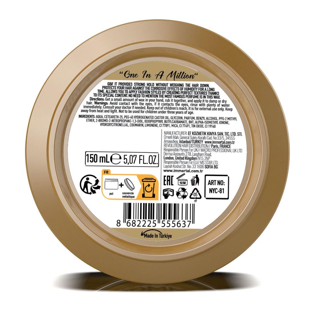 Immortal NYC Hair Wax One in a Million