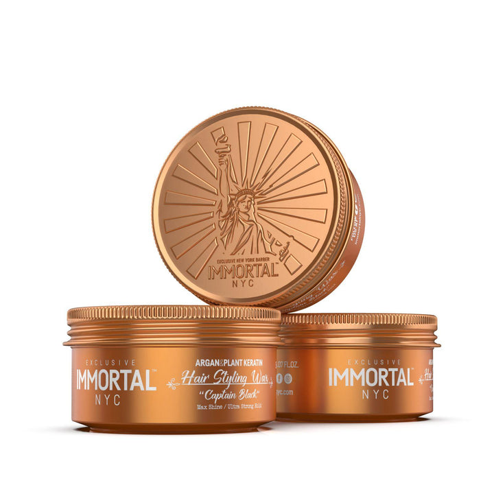 Immortal NYC Hair Wax Captain Black