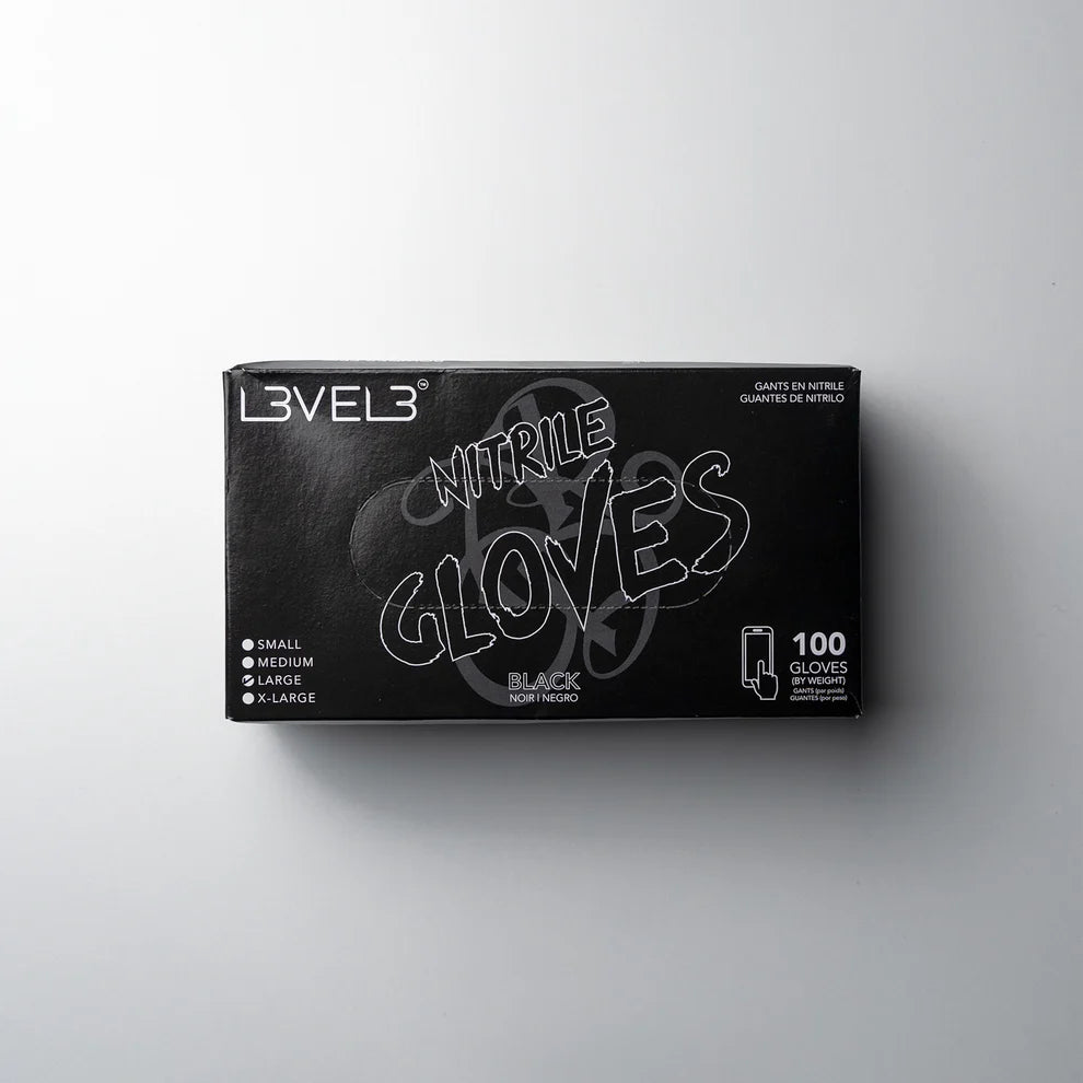 Professional Nitrile Gloves - Single - L3VEL3 | GP Barber Supply