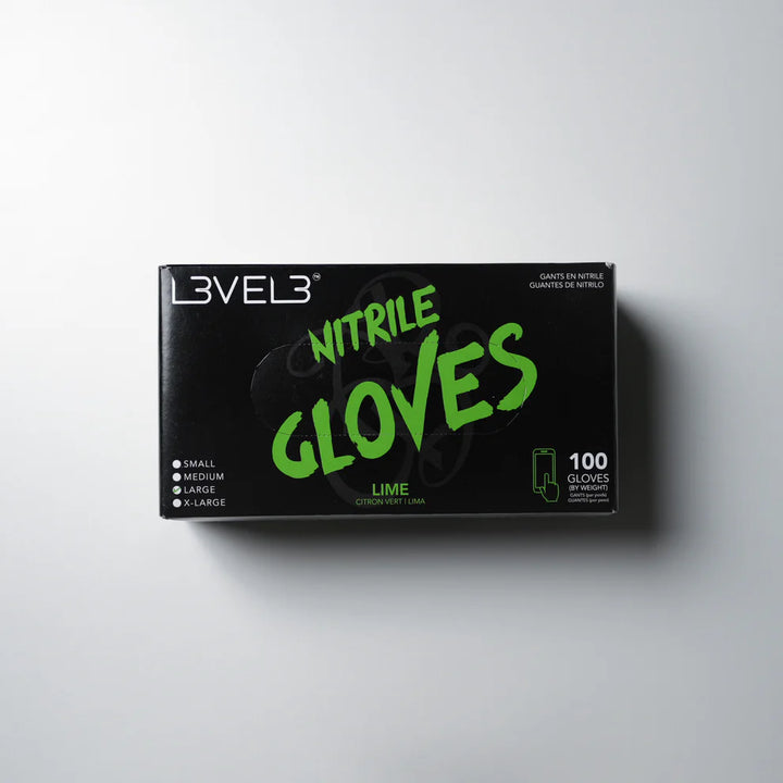 Professional Nitrile Gloves - Single Small - L3VEL3 | GP Barber Supply