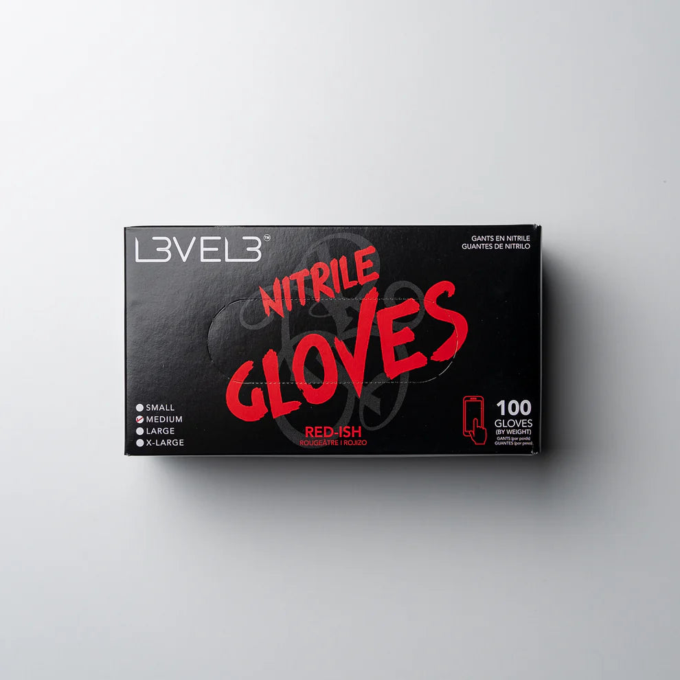 Professional Nitrile Gloves - Single Small - L3VEL3 | GP Barber Supply