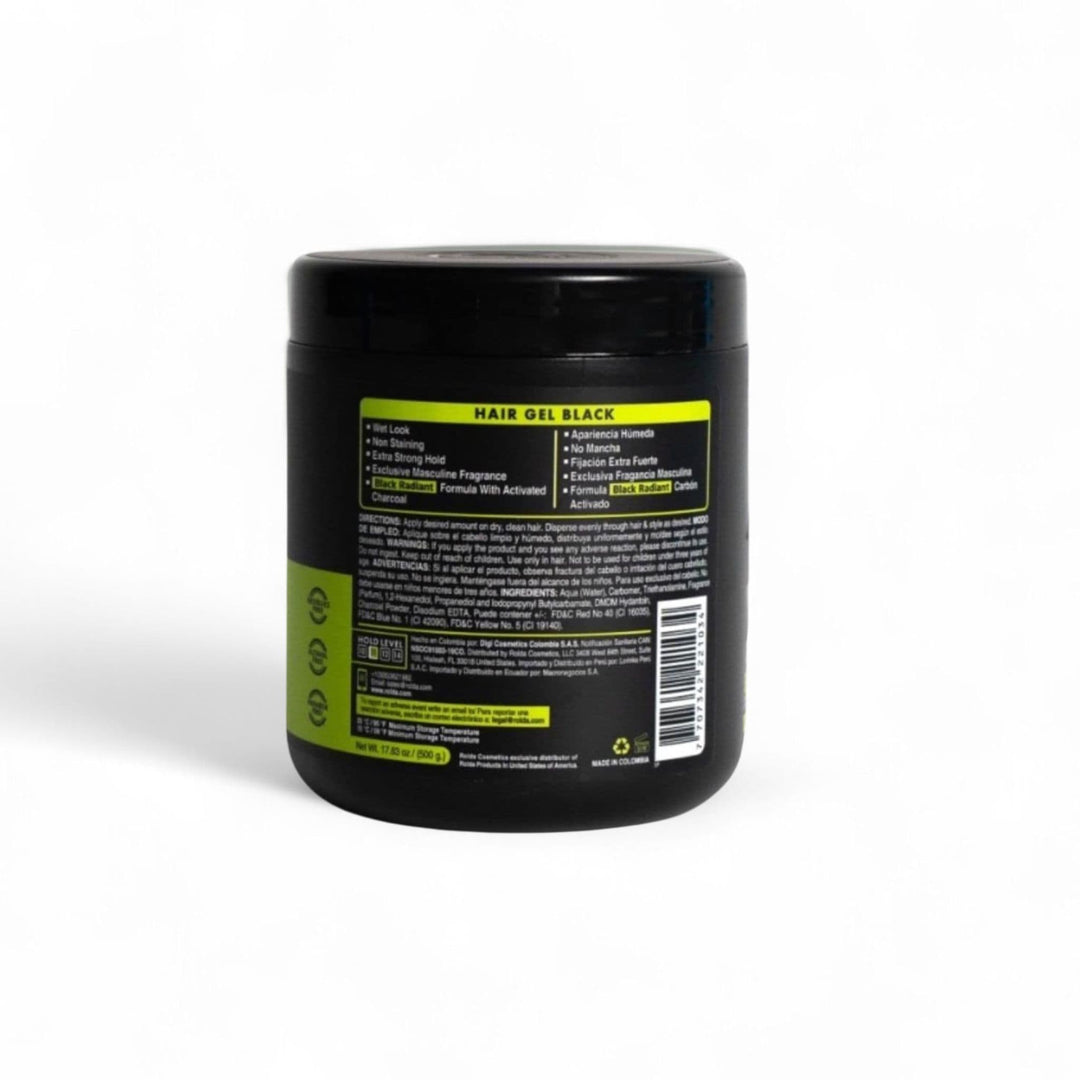 Rolda Hair Styling Gel Black label detail