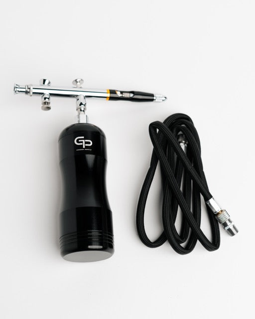 GP Cordless Airbrush with Extension view 5 - GPBARBERSUPPLY | GP Barber Supply
